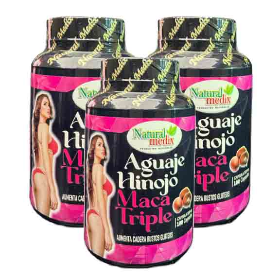 AGUAJE Hinojo - Maca Triple - Natural Medix