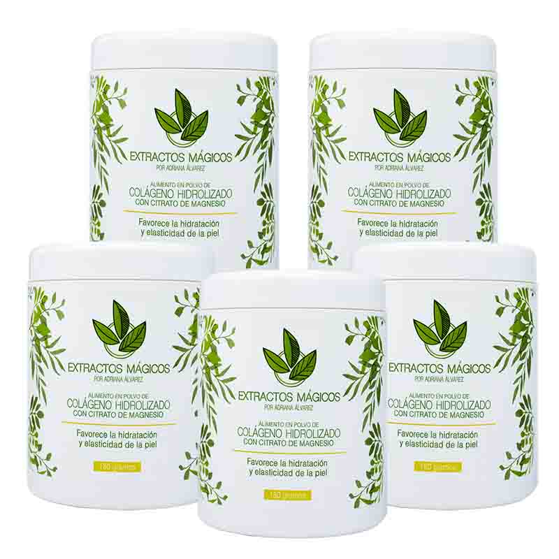 Colágeno Hidrolizado con Citrato de Magnesio- Extractos Mágicos