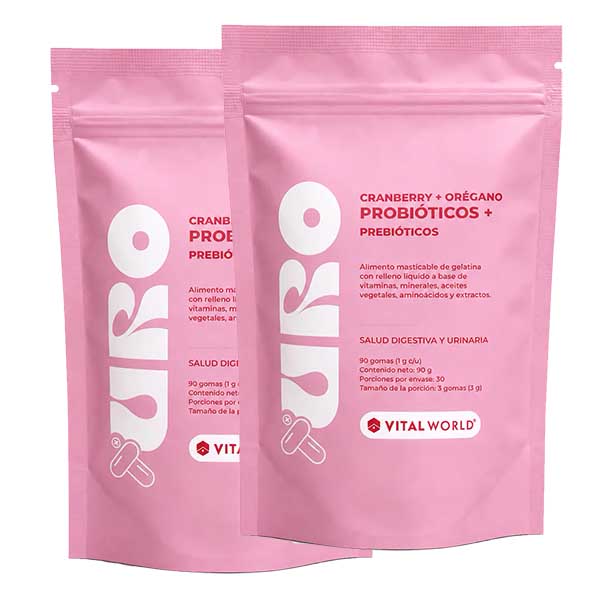 URO - Probióticos + Prebióticos x2