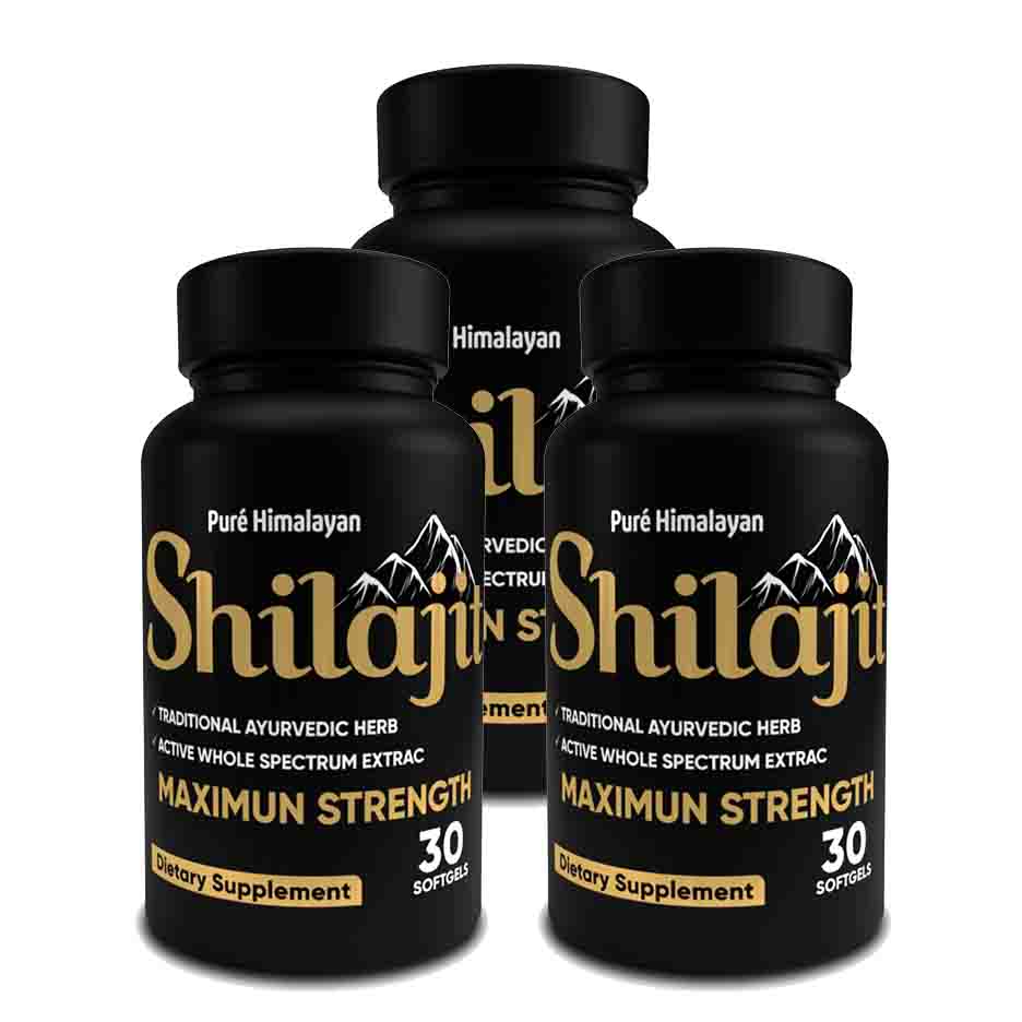 SHILAJIT - 100% Testosterona. Cápsulas