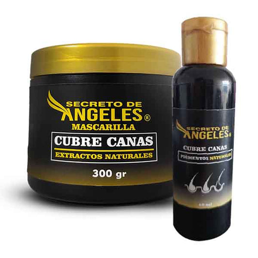 Cubrecanas Negro - Secreto de Angeles
