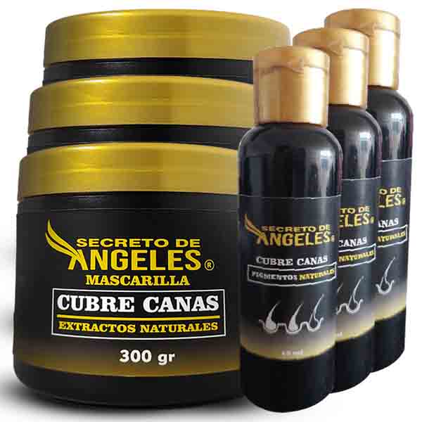 Cubrecanas Negro - Secreto de Angeles