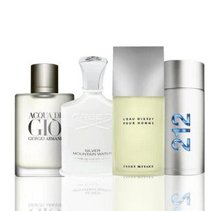 Giorgio Armani Acqua Di Gio + Creed Silver Mountain Water + Issey Miyake Tester +  212 Vip Black Red