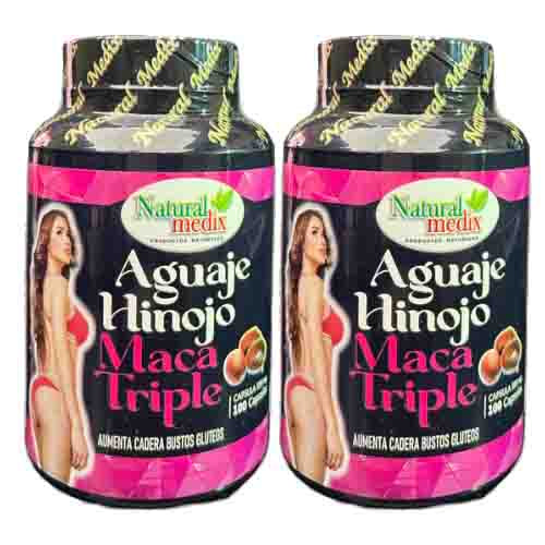 AGUAJE Hinojo - Maca Triple - Natural Medix