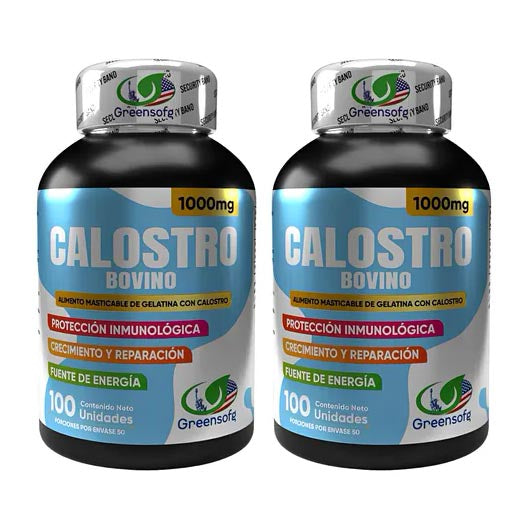COMBO CALOSTRO BOVINO X 1000 MG con Invima x 2
