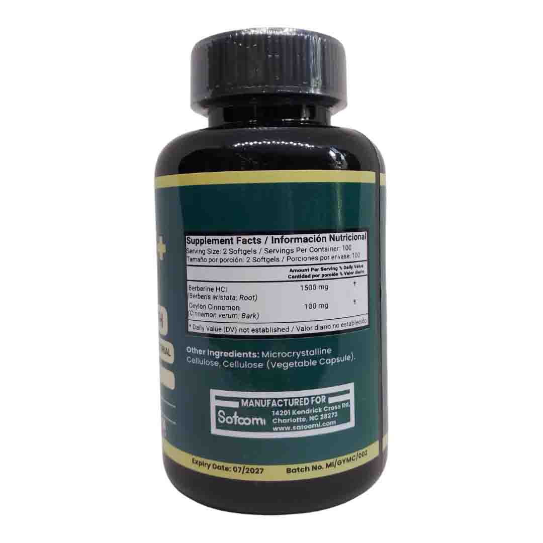 Berberina Plus - Atoomi - Control Glucosa
