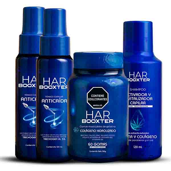 Gomas HAR BOOXTER + 2 Tónicos + 2 Shampoo