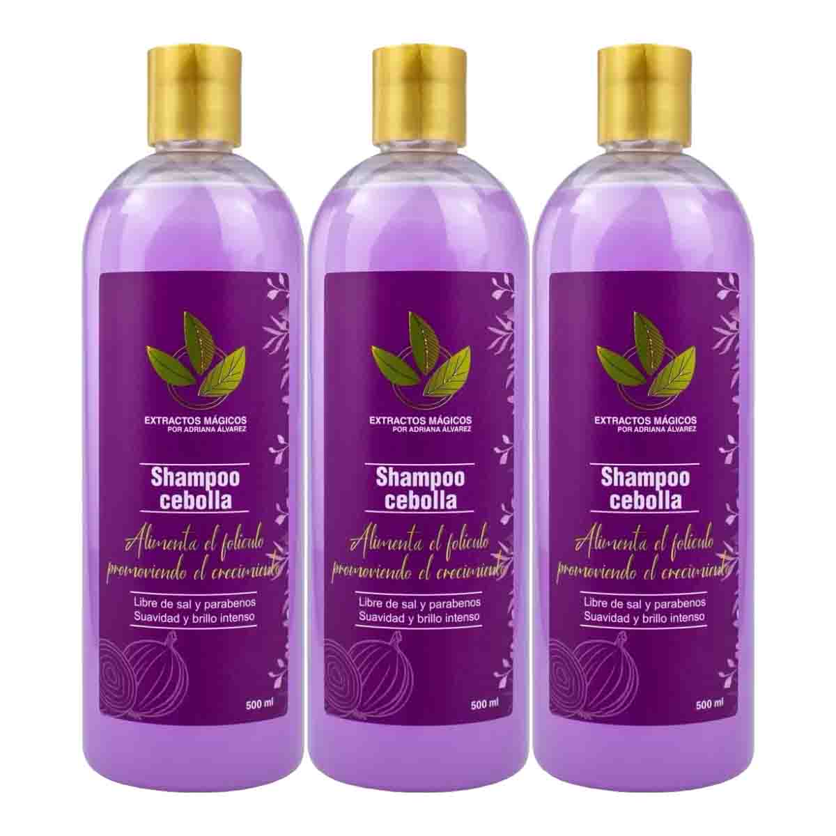 Shampoo de Cebolla - Extractos Mágicos