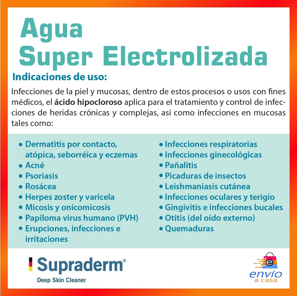 Agua Super Electrolizada - NANO Piel