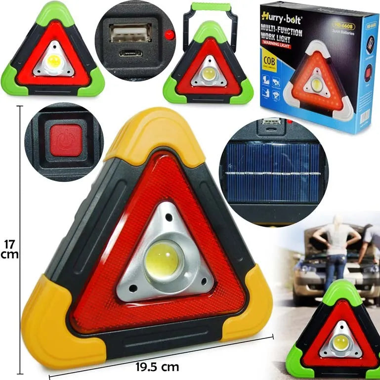 Triangulo LED Seguridad Vial