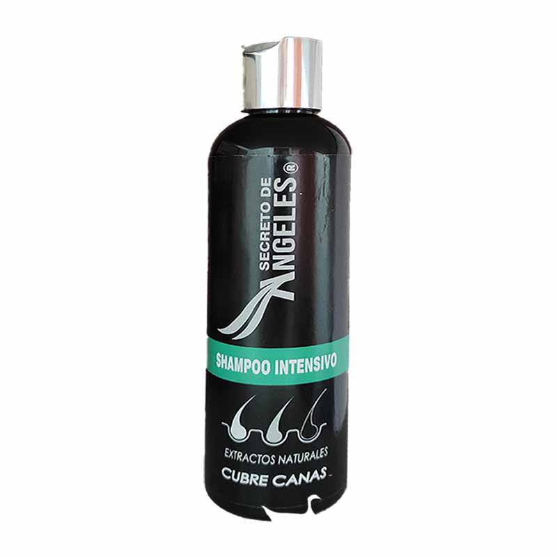 Cubrecanas Shampoo Negro - Secreto de Angeles